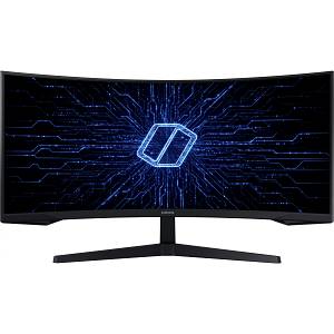 86cm/34 (3440x1440) Samsung Odyssey C34G55TWWP Curved 21:9 1ms 144Hz HDMI DisplayPort VESA Ultra WQHD Black
