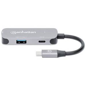 MANHATTAN USB-C auf HDMI 3-in-1 Docking-Konverter mit PD