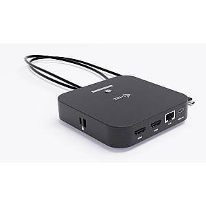 I-TEC USB-C Dual HDMI DS 2x HDMI 1x GLAN 2x USB-A 3.2 2x USB 2.0 1x USB-C Gen2 1x USB-C