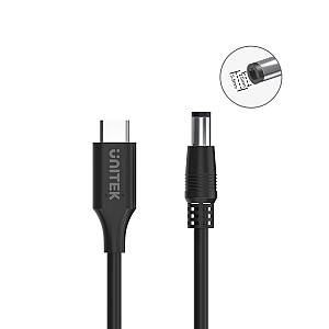 Unitek UCL USB-C to DC Cable 1.8m 65W for Toshiba-Asus 5.5x2.5mm C14116BK