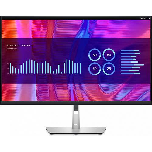 80cm/31.5 (2560x1440) Dell P3223DE 16:9 5ms IPS HDMI DisplayPort USB-C USB VESA Pivot QHD Black/Silver