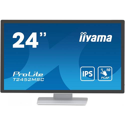 IIYAMA 60.5cm (23.8) T2452MSC-W1 16:9 M-Touch HDMI+2USB IPS retail