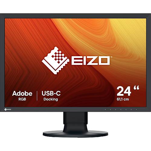 EIZO 61.1cm (24.1) CS2400R 16:10 HDMI+DP+USB-C IPS black retail