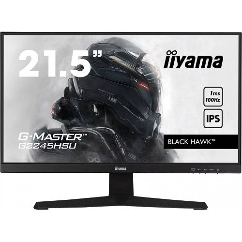 IIYAMA 54.5cm (21.5) G2245HSU-B2 16:9 HDMI+DP+2xUSB IPS