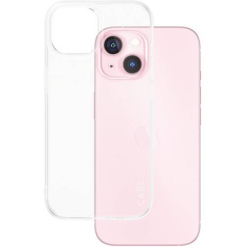 CARE Case Fashion X-Ray Soft Clear iPhone 15