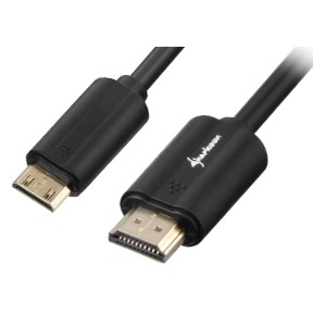 Sharkoon Kabel HDMI -> mini HDMI 4K 1m black