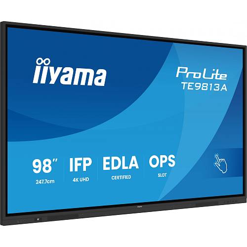 iiyama ProLite TE9813A-B1AG 98 IPS 4K Infrarot 40xTouch