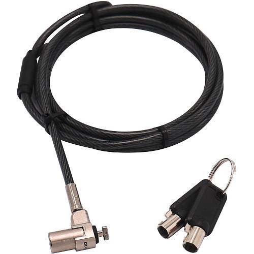 Dicota Security Cable T-Lock Ultra Slim V2. keyed.3x7mm slot