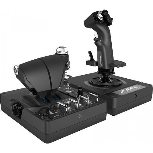 Logitech X56 H.O.T.A.S. Joystick and throttle wired for PC