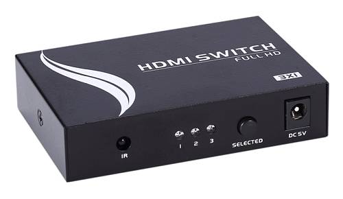 DigitMX DMX-HSW314 HDMI Switch 3x1 IR 1080P