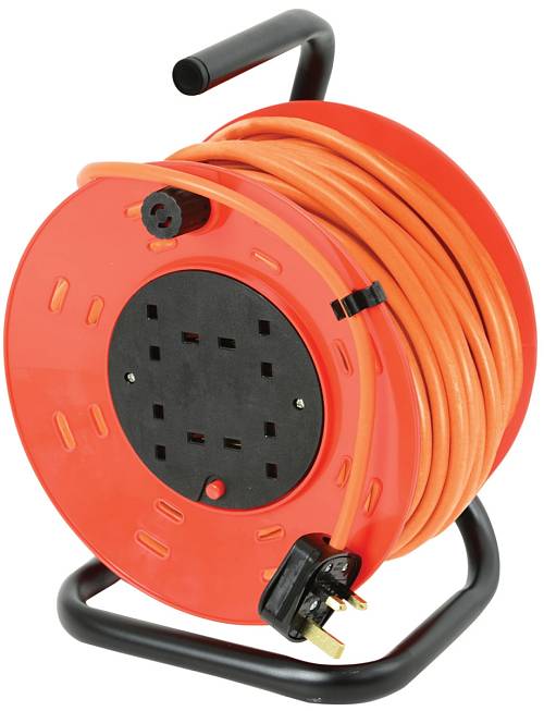 Mercury 4-Gang Extension Reel 25.0m 429.877UK