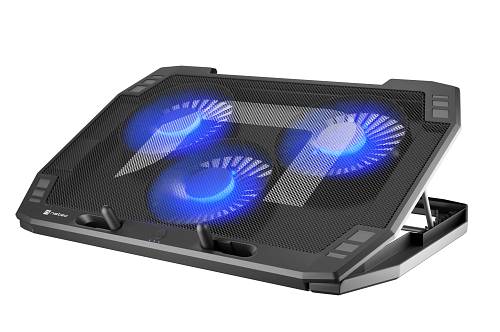 Natec ORIOLE Laptop Cooling Stand 17.3 with 3 Fans/LED/2xUSB