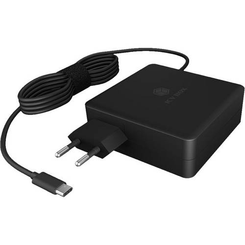 ICY BOX IB-PS101-PD Universal Notebook Netzteil USB-C 90W 1.8m Kabel