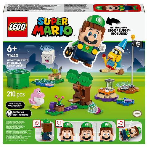 LEGO 71440 Super Mario Abenteuer mit dem interaktiven LEGO Luigi