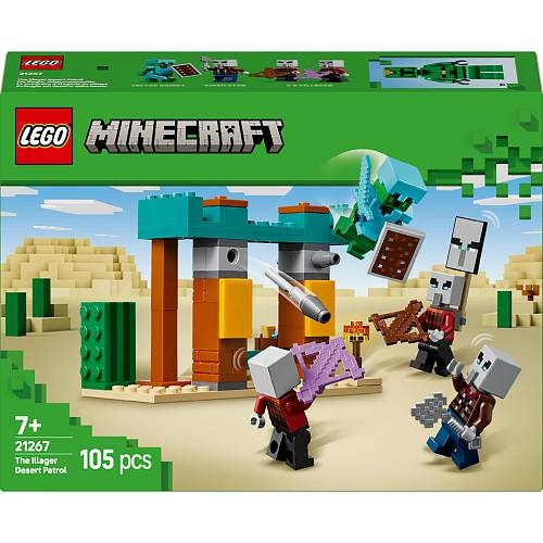 LEGO 21267 Minecraft Die Illager-Wstenpatrouille