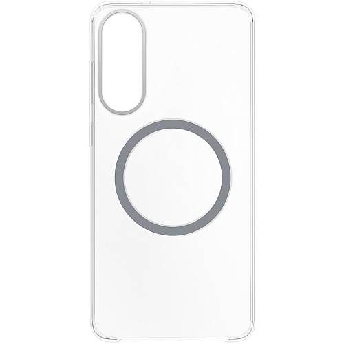 Yuchuan Clear Magnet Case Qi2 fr Galaxy S25 Edge. Transparent