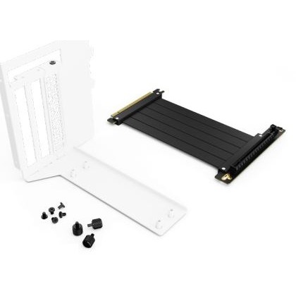 Sharkoon Rebel C Series VGC-Kit 4.0 Halterung mit Riserkabel (wei. fr Rebel C50 ATX-Gehuse)