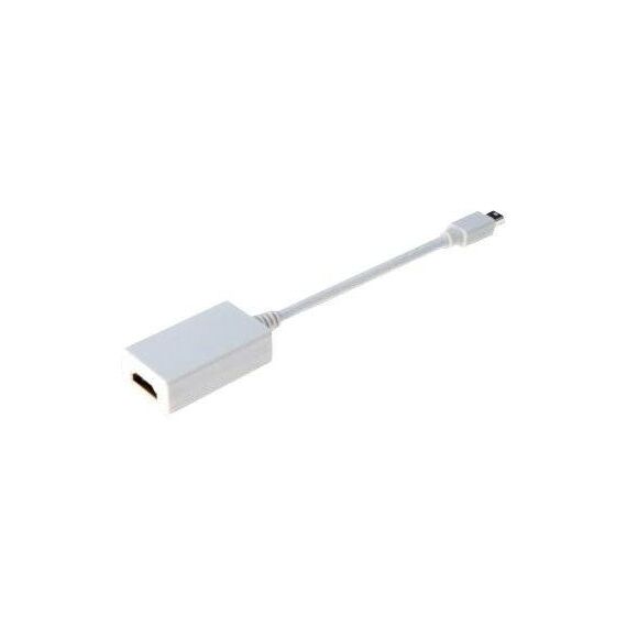 DIGITUS DisplayPort Adapter Mini DP-->HDMI A St./Bu.0,15 wei