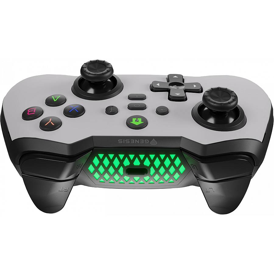 Genesis Gamepad MANGAN 400 kabellos weiß/black (PC/Switch)