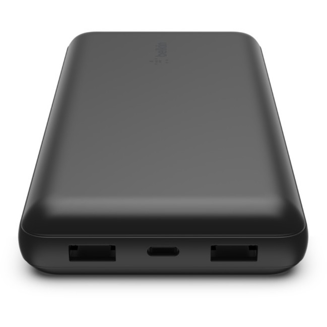 Belkin BOOST CHARGE Powerbank. 20.000mAh 15W. USB-A & -C. blk