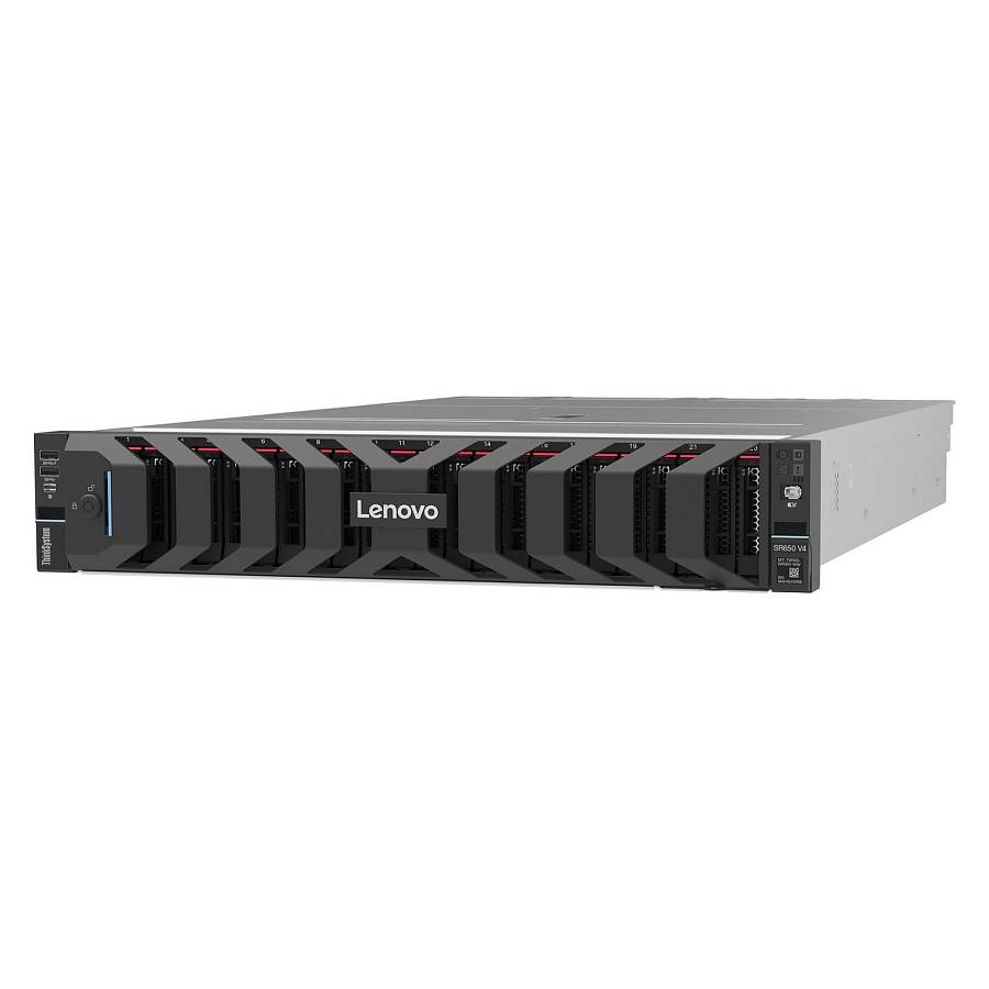 Server Lenovo SR650 V4 1xIntel Xeon 6515P 16C 2.3GHz 150W 1x32GB