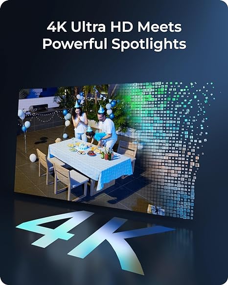 Reolink BP Outdoor Battery Camera 4K ARGUS Eco Ultra (Human,Pet,Vehicle Detection)